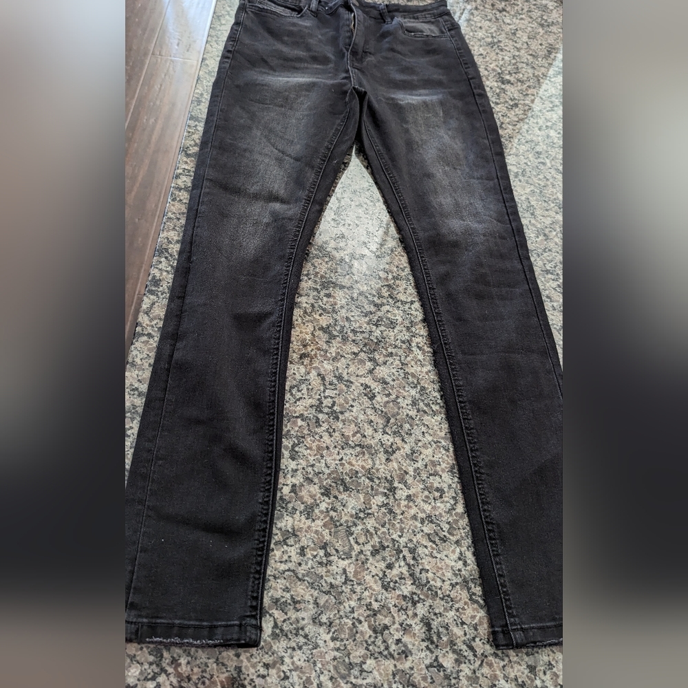 White birch black jeans
